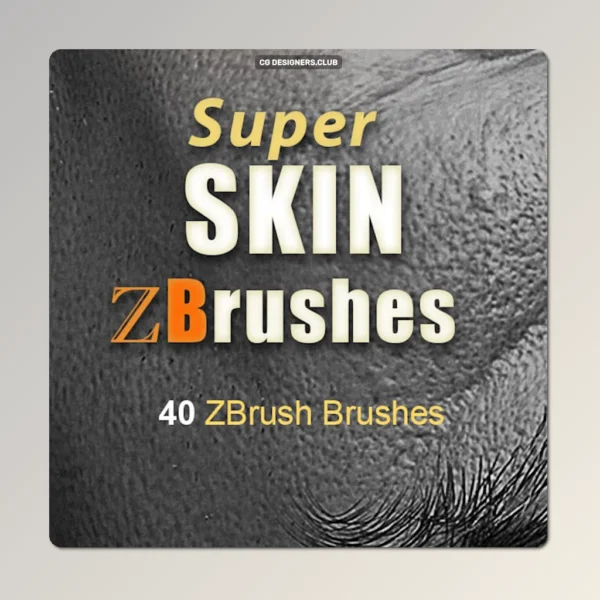 ZBrush Brushes Set for Realistic Human Skin