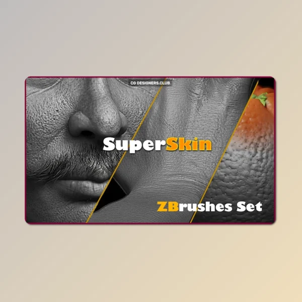 ZBrush Brushes Set for Realistic Human Skin