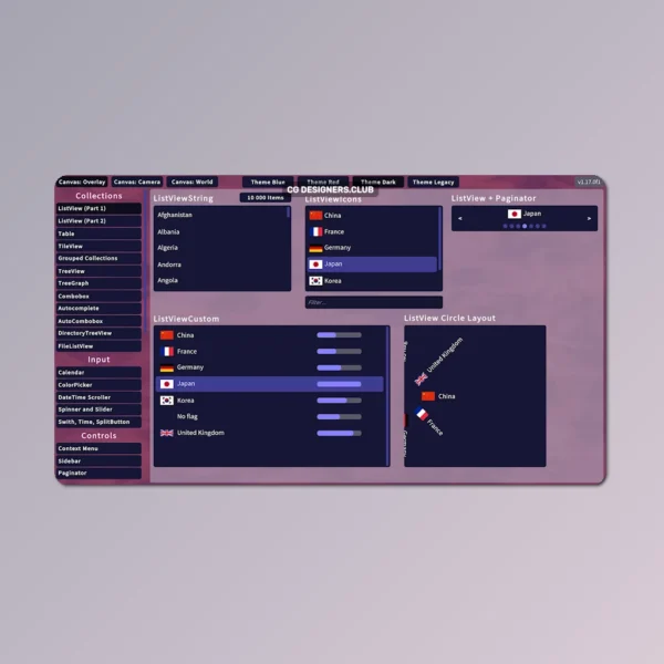 New UI Widgets Plugin for Unity