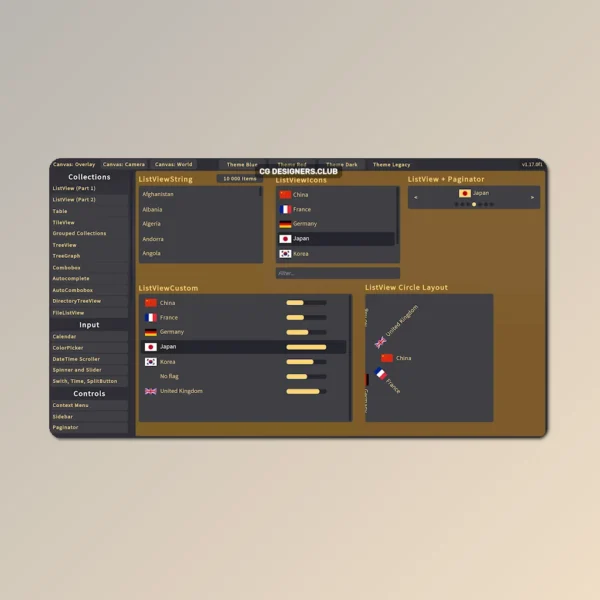 New UI Widgets Plugin for Unity