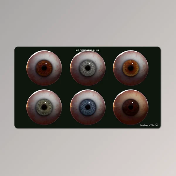 Eye 3D Models by FlippedNormals