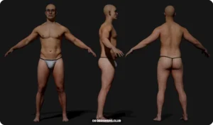 FREE Download Animation Ready Human 3D Model