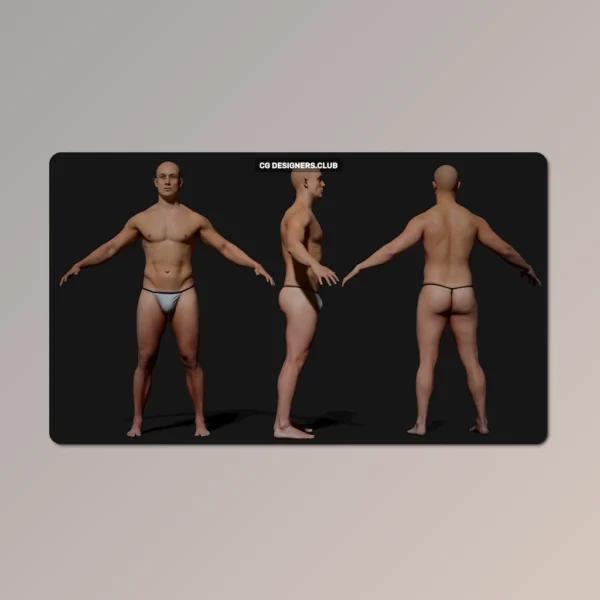 FREE Download Animation Ready Human 3D Model