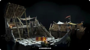 Download Medieval Siege 3D Models by Kitbash 3D