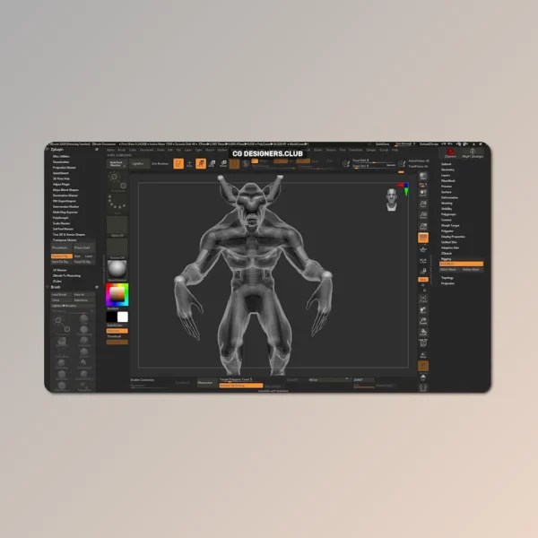 Introduction to ZBrush Course by FlippedNormals