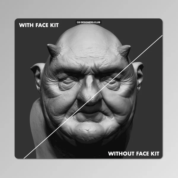 Download Face Kit Alphas by FlippedNormals