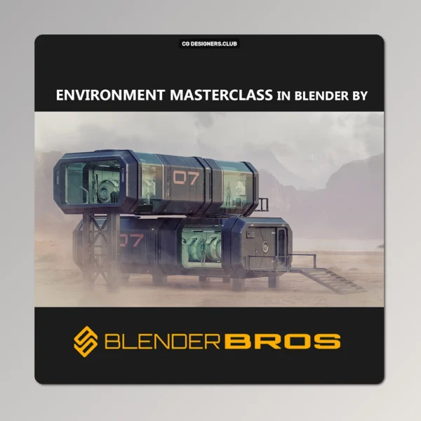 Download Concept Environment Course by Blender bros + Project File