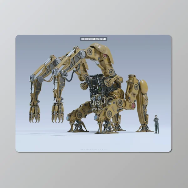 Download Mech Squad 3D Models Package by BIG/MEDIUM/SMALL