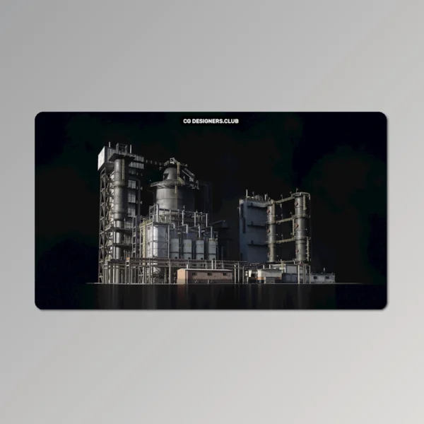 Download Refineries 3D Models by Kitbash 3D