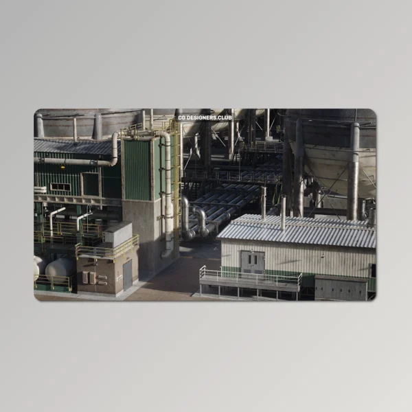 Download Refineries 3D Models by Kitbash 3D