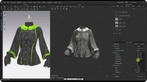 Download Victorian Blouse Course in Clo3d/Marvelous Designer