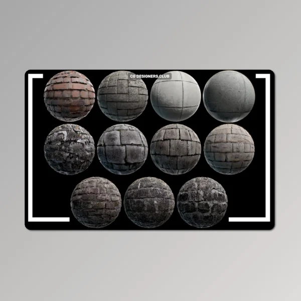 FREE Download Environment PBR Materials - Part 02