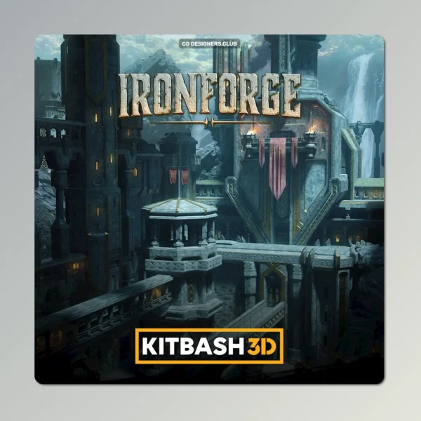 Download Iron Forge 3D Models by Kitbash 3D