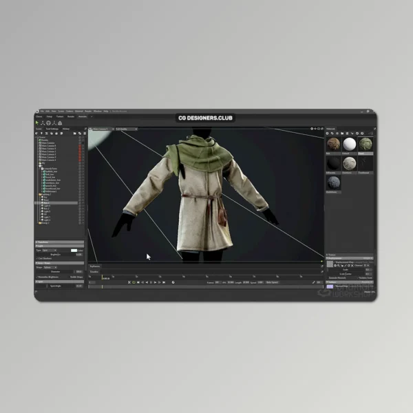 Creating Realistic Fabric and Clothing for Games by The Gnomon Workshop