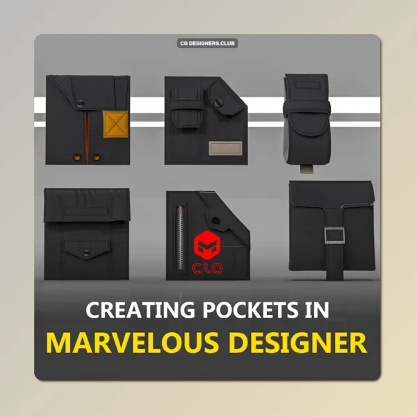 Download Creating Pocket Tutorial in Clo3d/Marvelous Designer