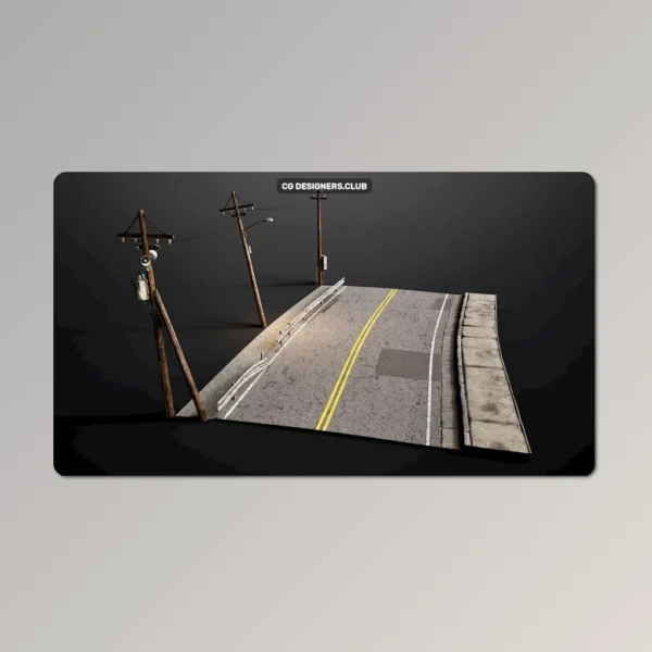 FREE Download Ghost Town Roud Generator for Unreal Engine