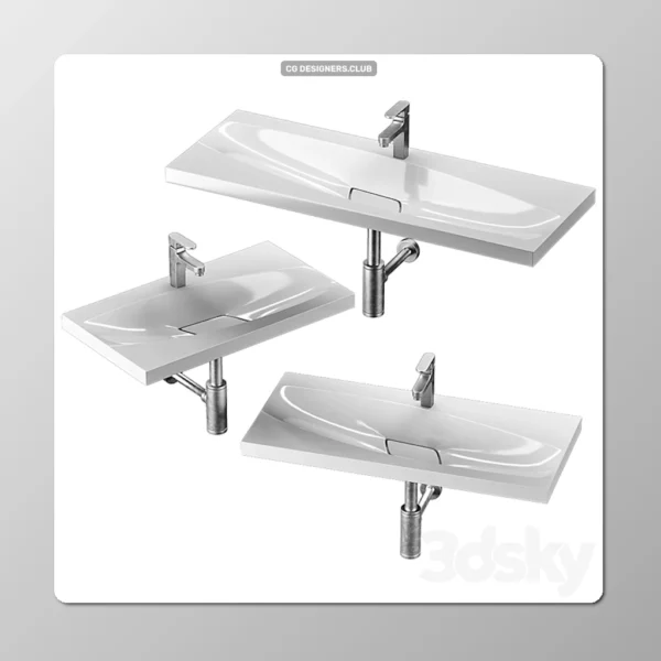 Download Bathroom Sink 3D Model by 3DSky