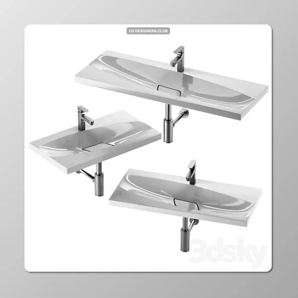 Download Bathroom Sink 3D Model by 3DSky