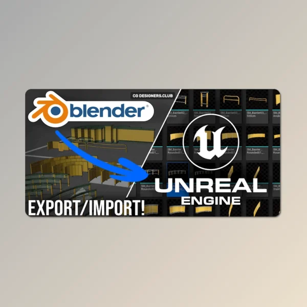 FREE Download Blender to Unreal Engine Plugin