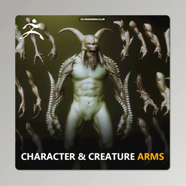 Download Character & Creature Arms for Zbrush