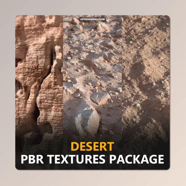 Download Desert PBR Materials Package