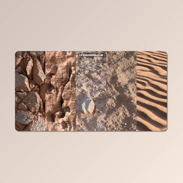 Download Desert PBR Materials Package