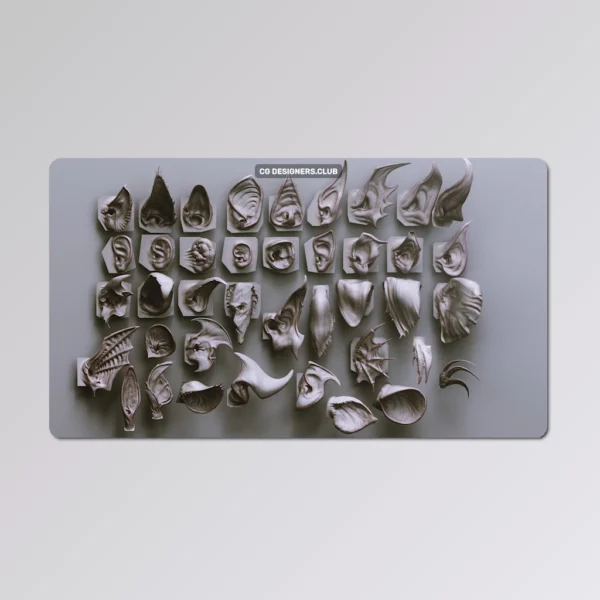 Download Ear Zbrush VDMs