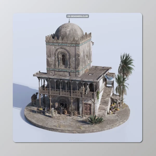 Download Grand Bazaar 3D Models Package by BIG/MEDIUM/SMALL