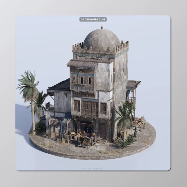 Download Grand Bazaar 3D Models Package by BIG/MEDIUM/SMALL