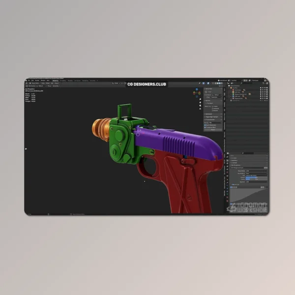 FREE Download Creating Hero Weapon for Games by The Gnomon Workshop