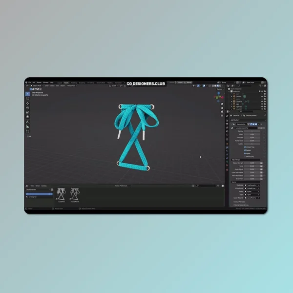 Laces Generator for Blender