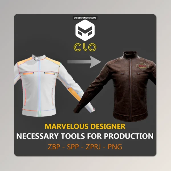 FREE Download Marvelous Designer Necessary Tools for Production