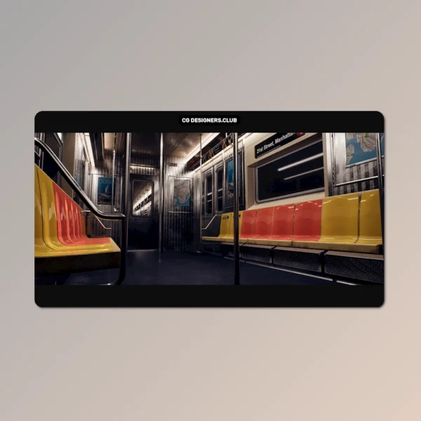 Download Creating a Metro Train Interior in UE5 by FastTrack Tutorials