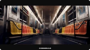 Download Creating a Metro Train Interior in UE5 by FastTrack Tutorials