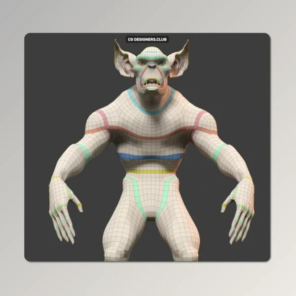 Download Retopologize Complete Character Course by FlippedNormals