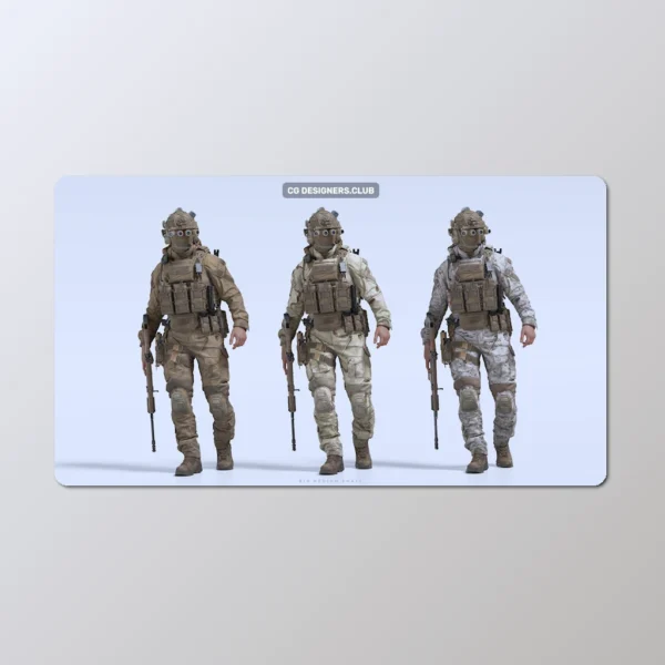 Download Special Ops 3D Models Package by BIG/MEDIUM/SMALL