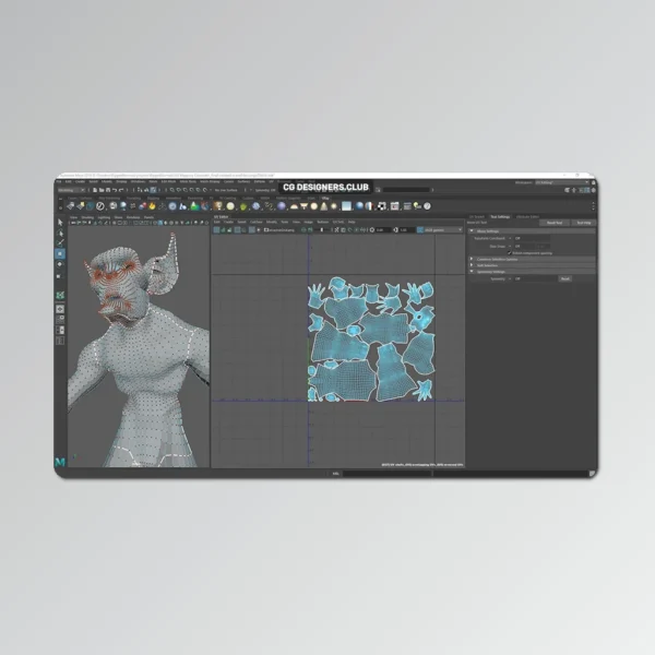 Download UV Mapping Characters by FlippedNormals