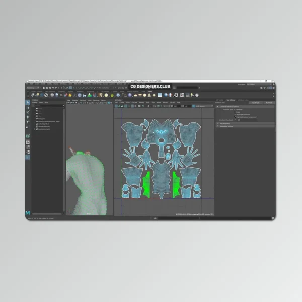 Download UV Mapping Characters by FlippedNormals