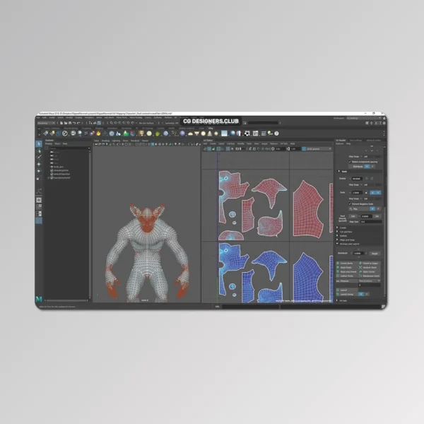 Download UV Mapping Characters by FlippedNormals