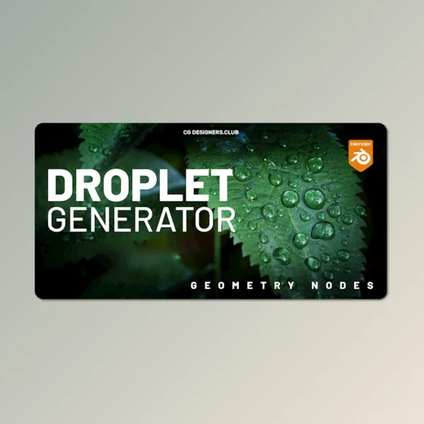 Download Droplet Generator for Blender