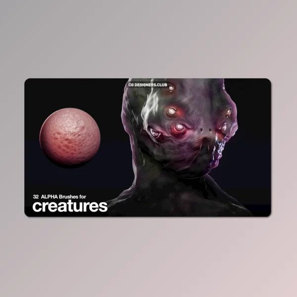 FREE Download Alpha Brushes for Creatures