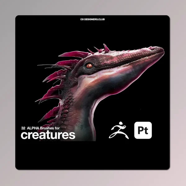 FREE Download Alpha Brushes for Creatures