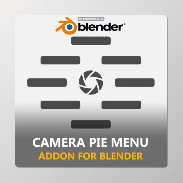 FREE Download Camera Pie Menu for Blender