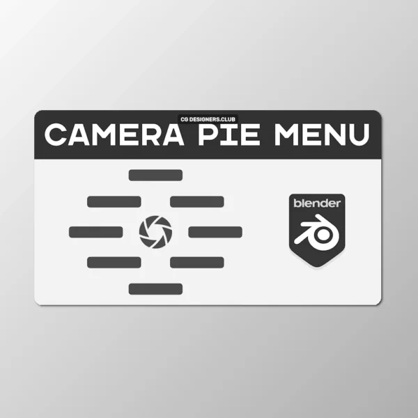 FREE Download Camera Pie Menu for Blender