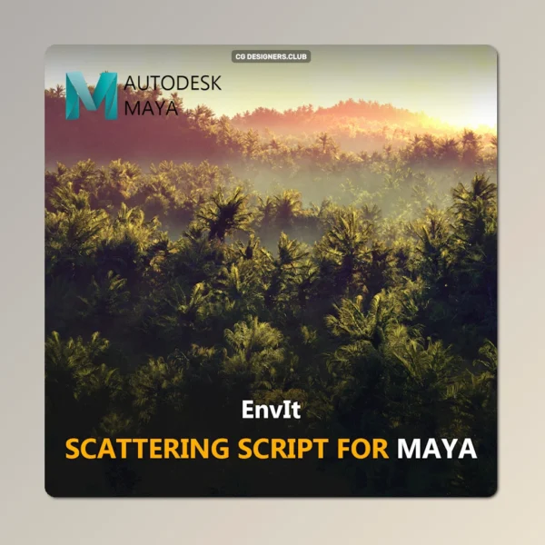 FREE Download Scattering Script for Maya