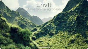 FREE Download Scattering Script for Maya