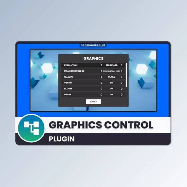 FREE Download Graphics Control Plugin for Unity