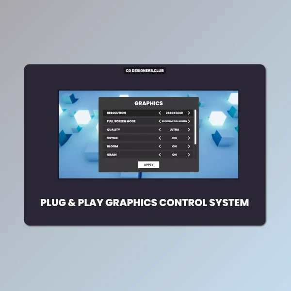 FREE Download Graphics Control Plugin for Unity