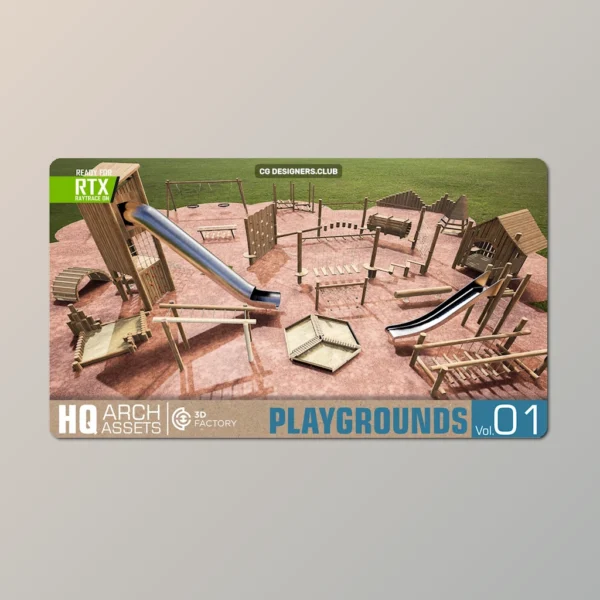 FREE Download HQ Playgrounds for Unreal Engine