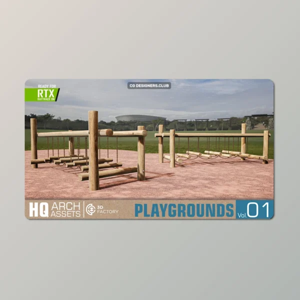 FREE Download HQ Playgrounds for Unreal Engine